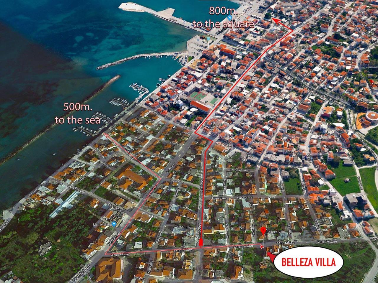 Belleza Villa Lixouri Eksteriør billede